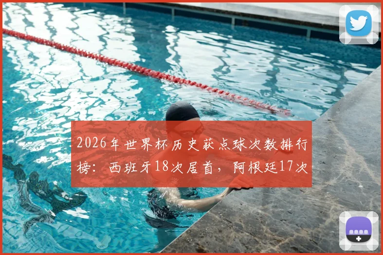 2026年世界杯历史获点球次数排行榜：西班牙18次居首，阿根廷17次紧随其后，附各队详细数据解析